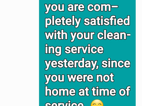 Alway's 100% satisfied client's