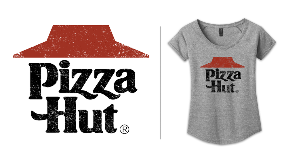 Pizza Hut - vintage logo