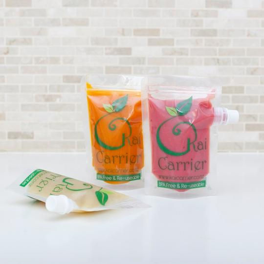 140ml Re-useable Pouches (5 Pack)