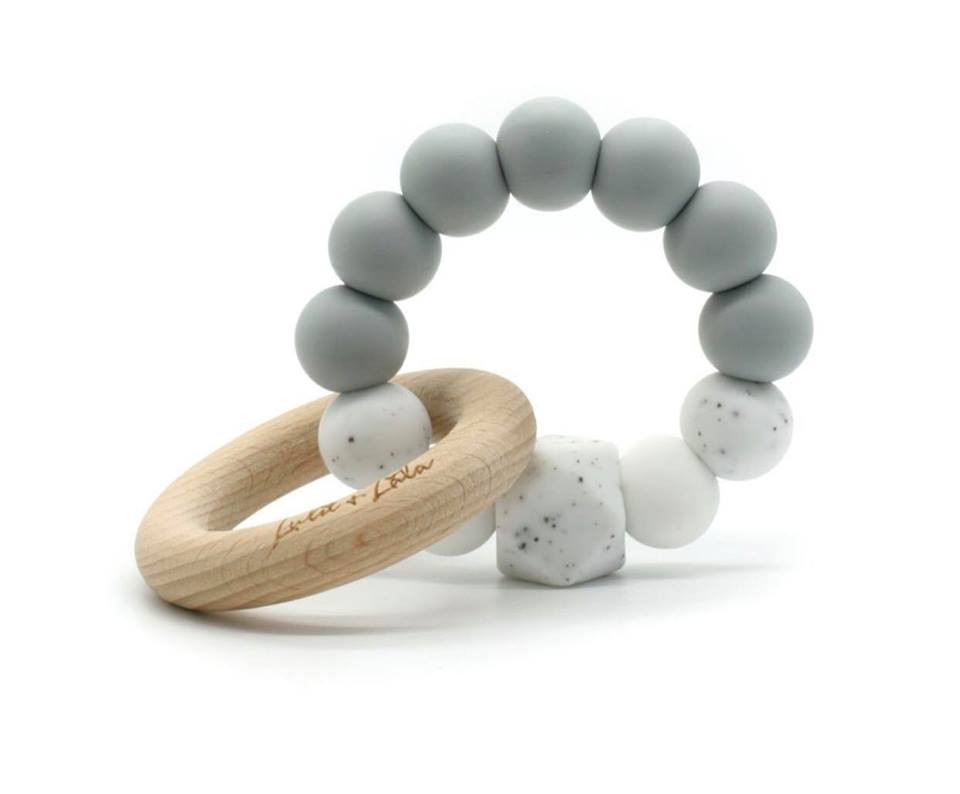 Lala Teether - Light Grey