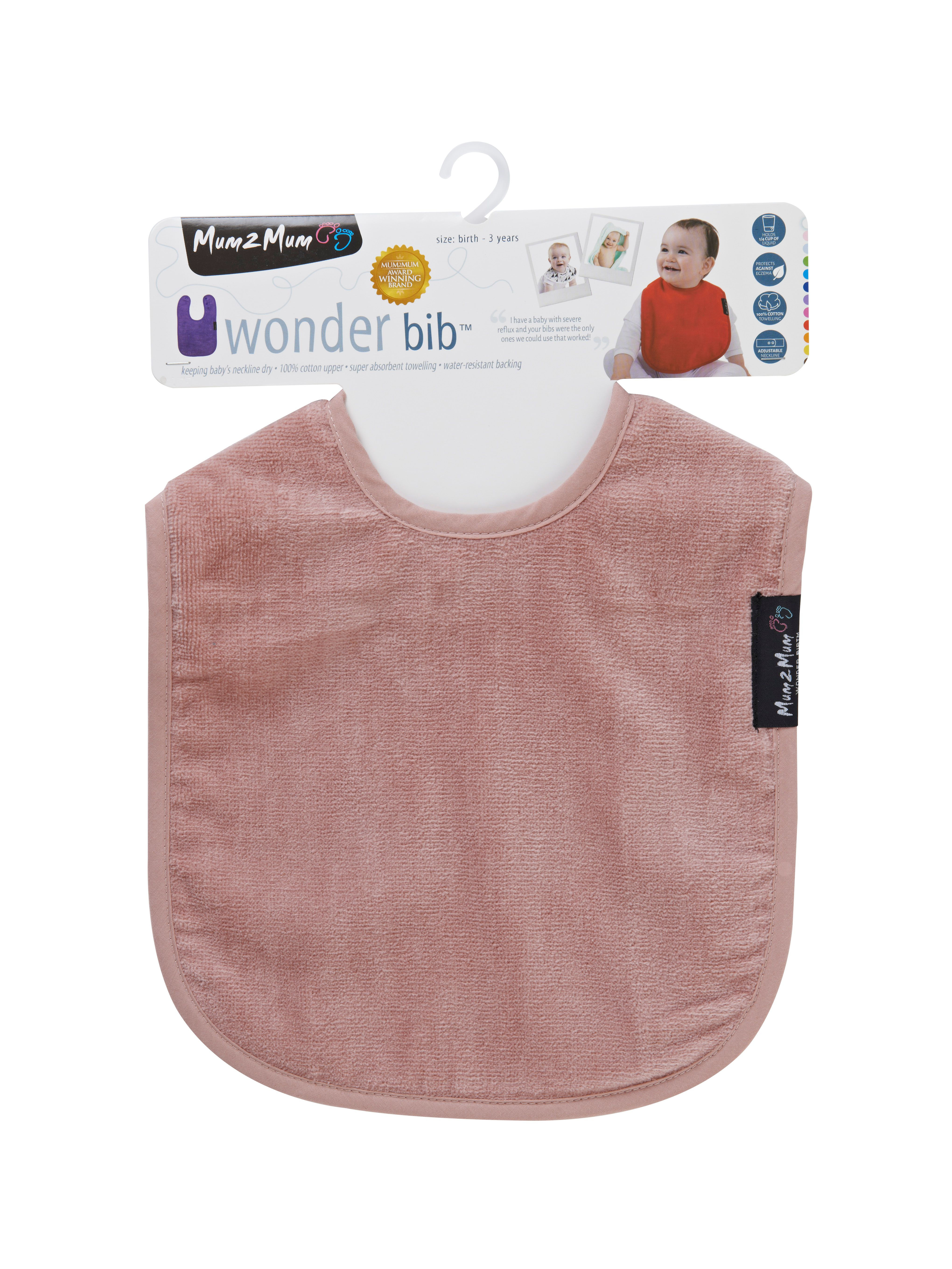 Standard Bib - DUSTY PINK