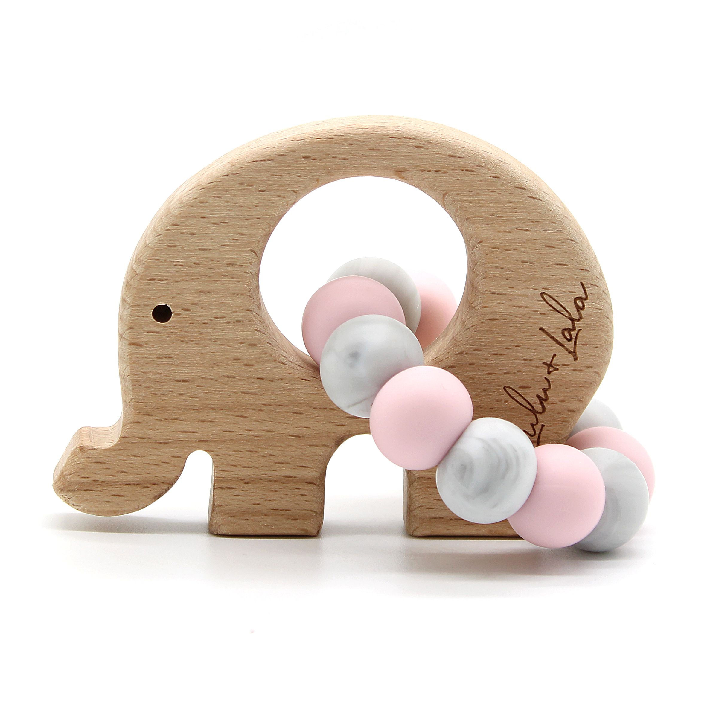 Elle Teether - Pink/Marble