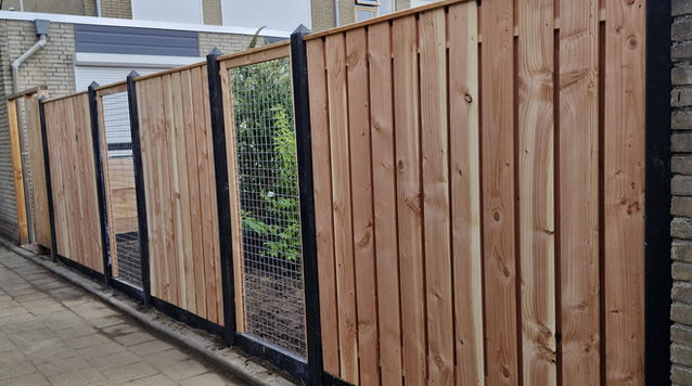 Maatwerk schutting plaatsen MaasWaal Schuttingen