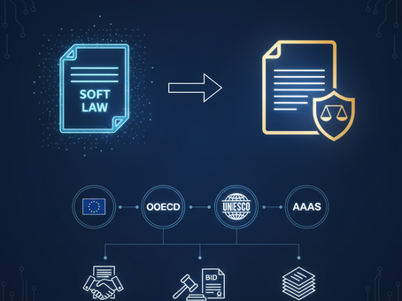 De la recomendación a la obligación: cómo las directrices éticas se convierten en la ley de facto de la Inteligencia Artificial