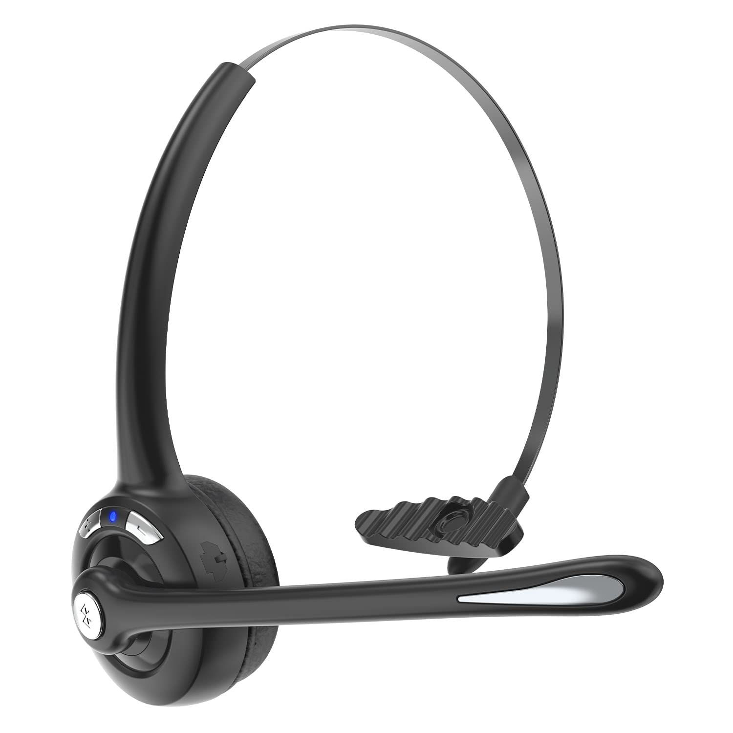 Bluetooth Headset with MicrophoneV5.1Noise Canceling Wireless On Ear Headphones