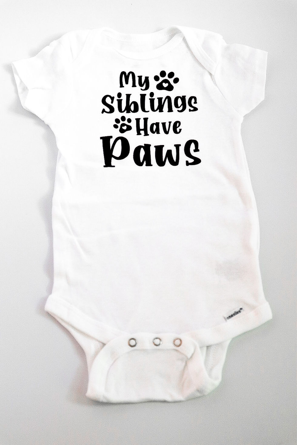 My Siblings Have Paws Onesie