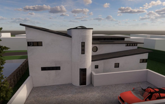 3D model, fly through