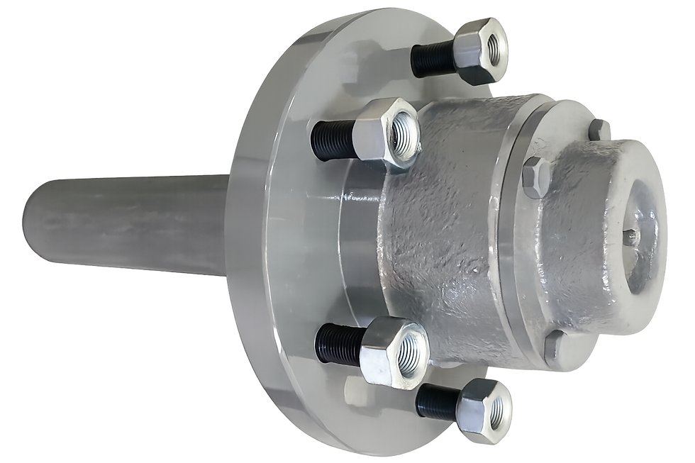 Miniatura: Cubo de Roda para Carreta Agrícola de 6ton 6 furos - Roda Dupla