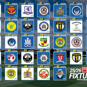 Fixture Release 25/26