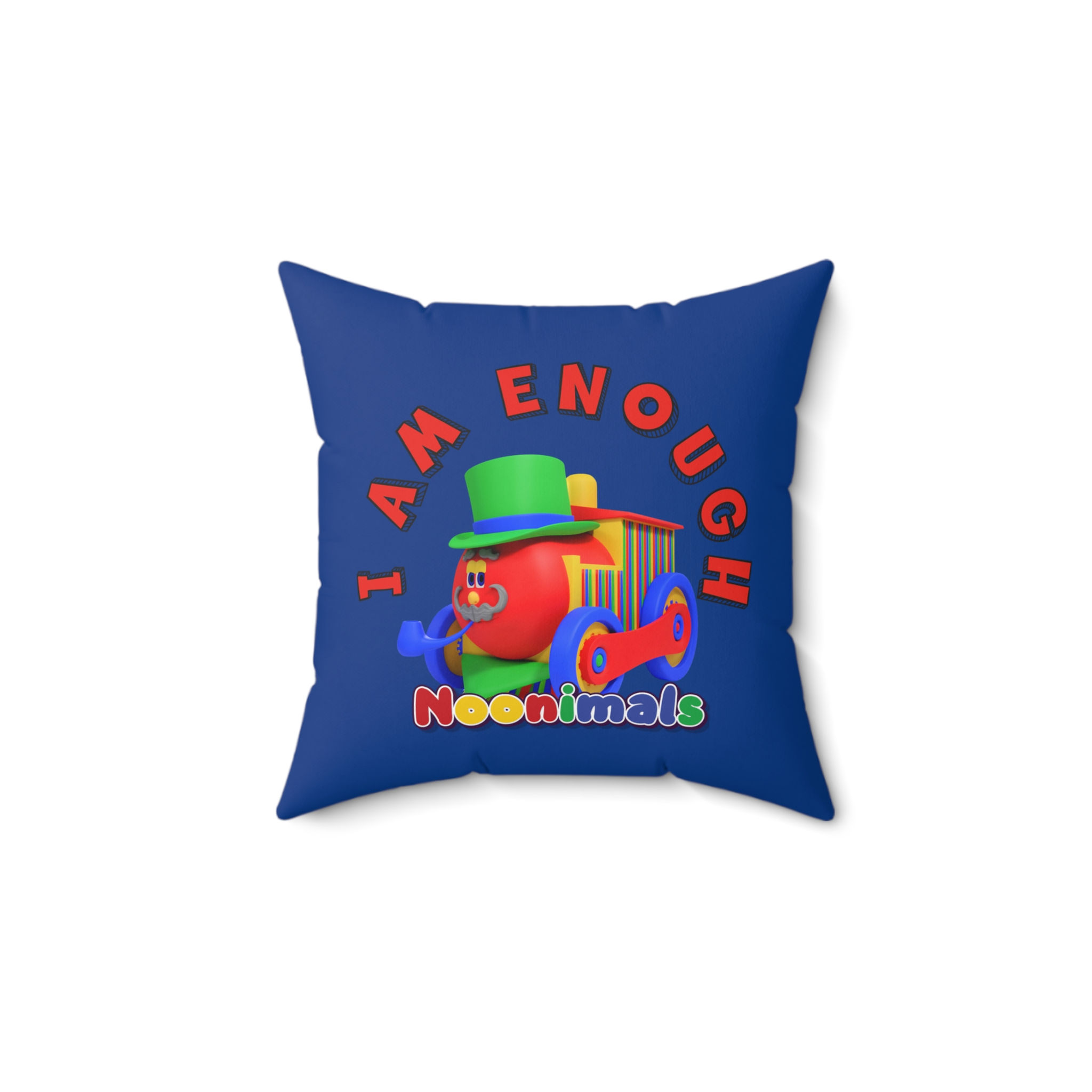 I Am Enough - 14"x14" - Pillow - (Pop the Train)