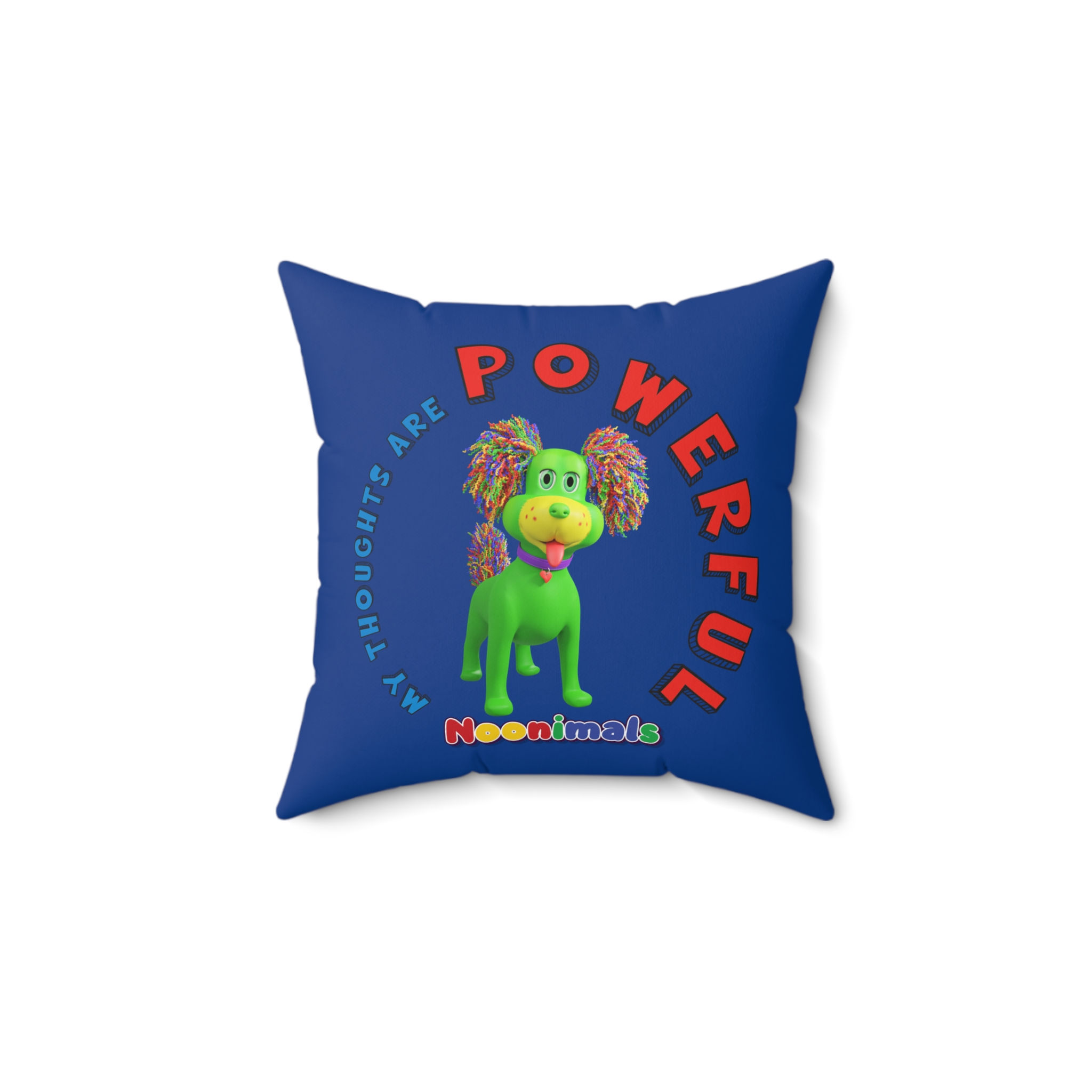 My Thoughts Are Powerful - 14"x14" Pillow - (Dopy)