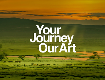 Art of Travel's tagline Your Journey, Our Art