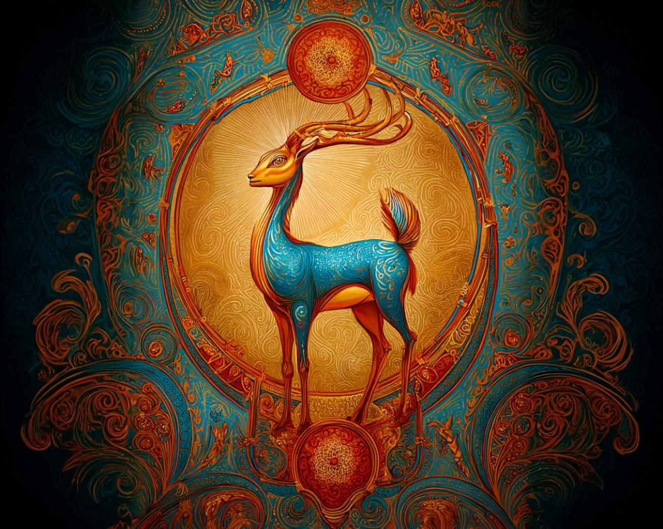 Antílope Solar – Individual Arte Místico