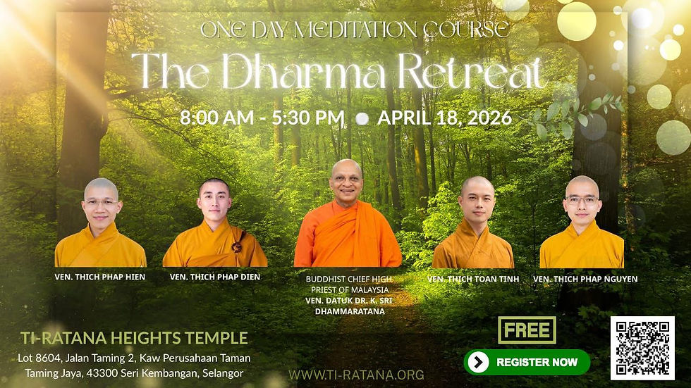 The Dharma Retreat: A Day of Mindfulness