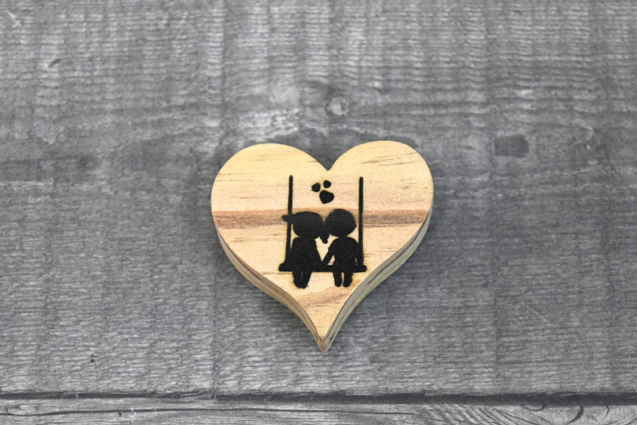Magnet cœur amoureux