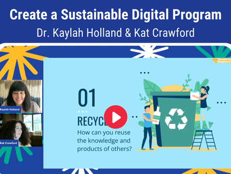 Create a Sustainable Digital Program