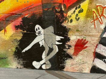 Miniature : painting THE EARLY WALKING HOME Michael Viger