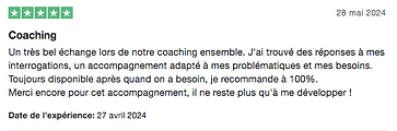 avis accompagnement business coaching pour les décoratrices : client cible, création des o