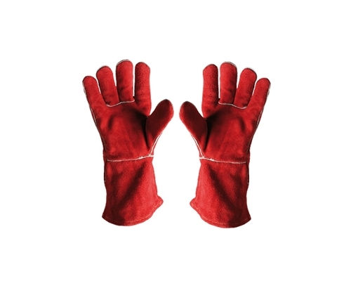 Guante Soldador Rojo