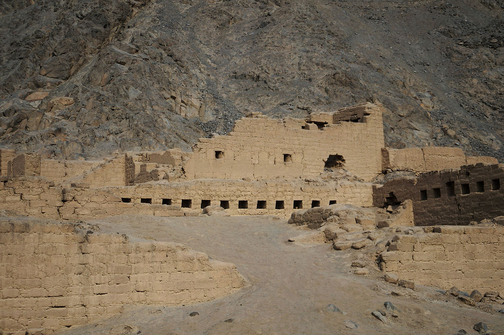 Zonas arqueológicas de Coayllo
