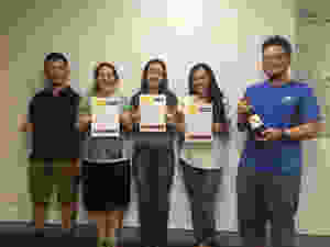 Some of the winners of the evening (Photo credit: Amy Hooper and E&ERC UNSW