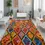 Küçük resim: Renkli Patchwork Tarzı Halı,