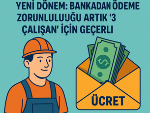 Ücret ve Prim Ödemelerinde Yeni Dönem: Bankadan Ödeme Zorunluluğu Artık “3 Çalışan” İçin Geçerli