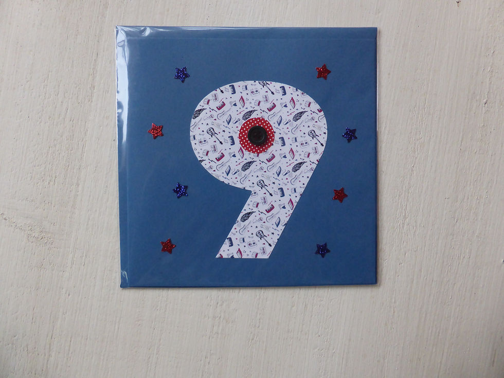 Thumbnail: Age 9 Card