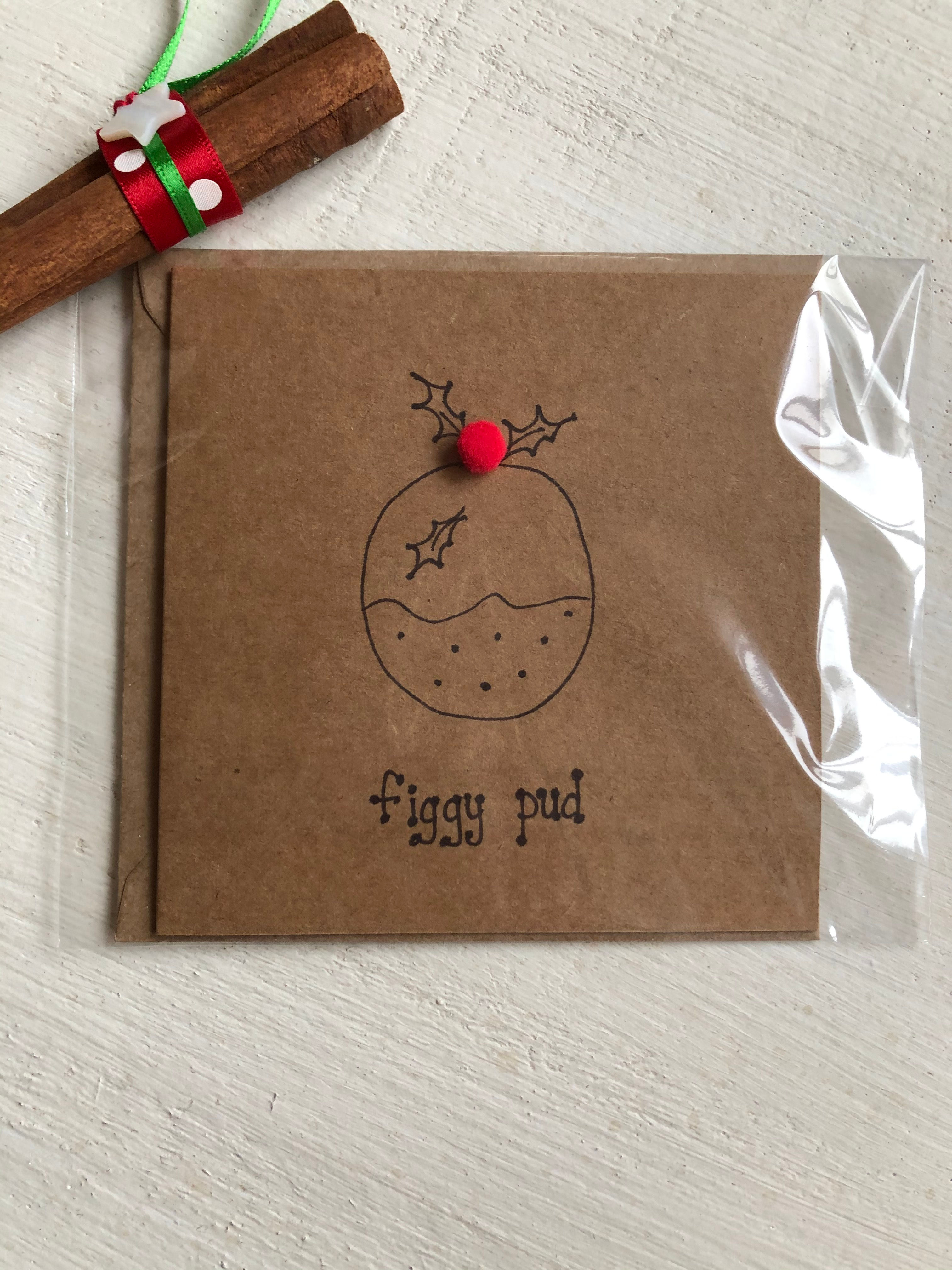 Kraft Figgy Pud Card