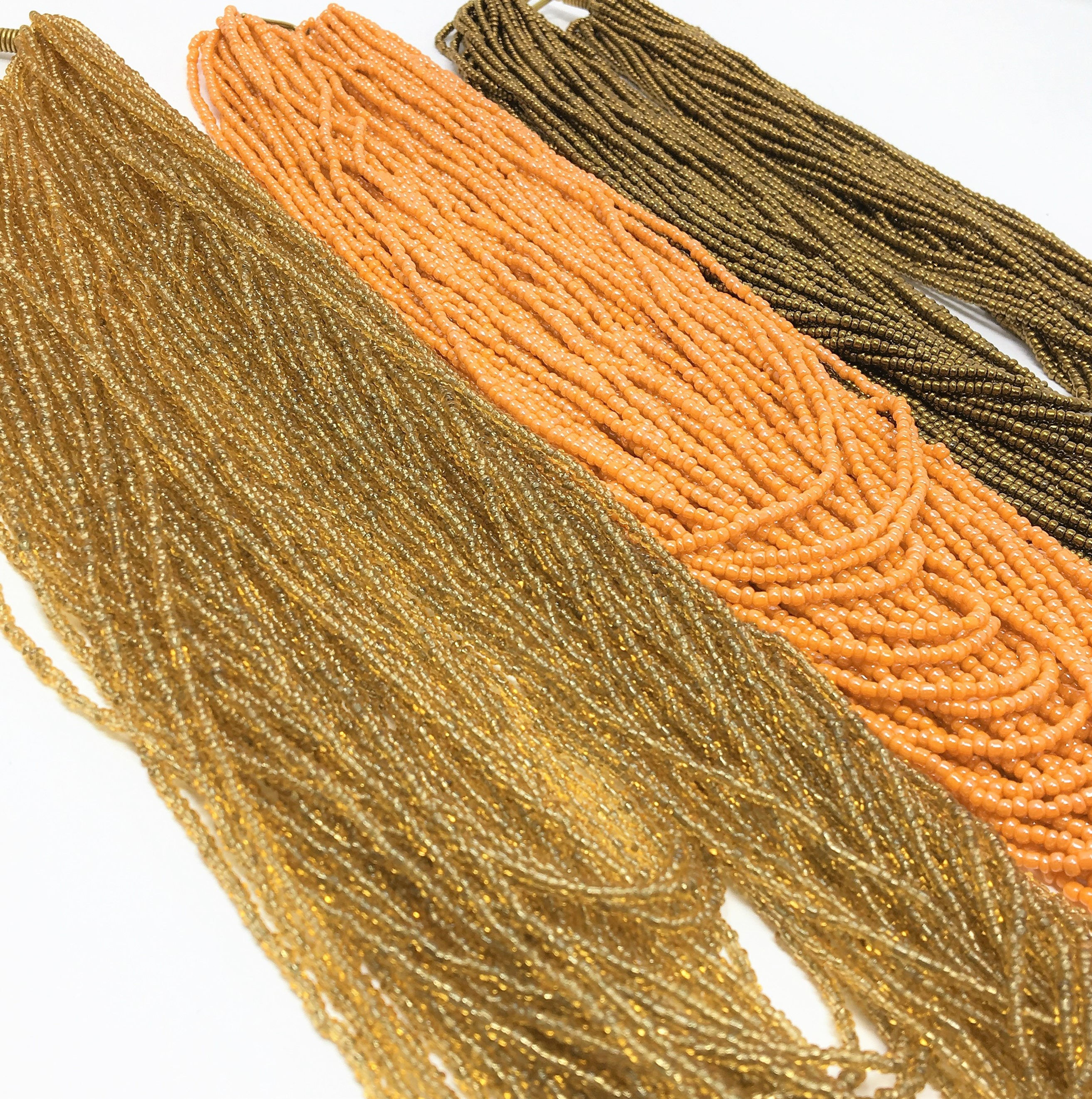 Multi-layered Beaded Necklace - Long