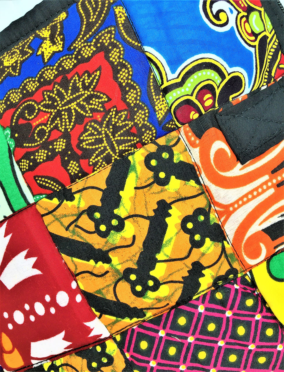 Thumbnail: Quilted Kitenge Multi-purpose Bag