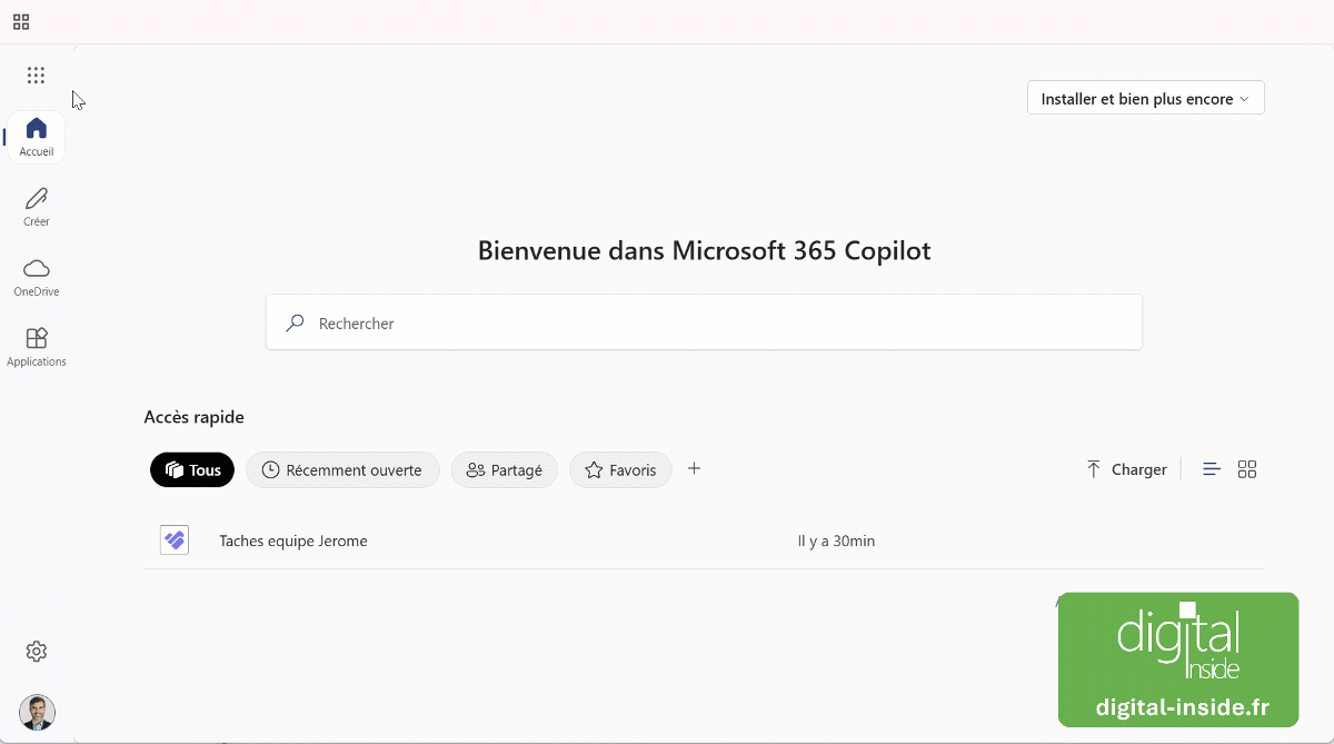 Couper les notifications dans OneDrive