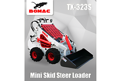 Gambar produk Bomac mini skid steer loader TX-323S
