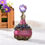 Thumbnail: Vintage Purple 25mL Crystal Decor Perfume Bottle