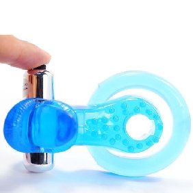 Tongue Vibrating Cock Ring