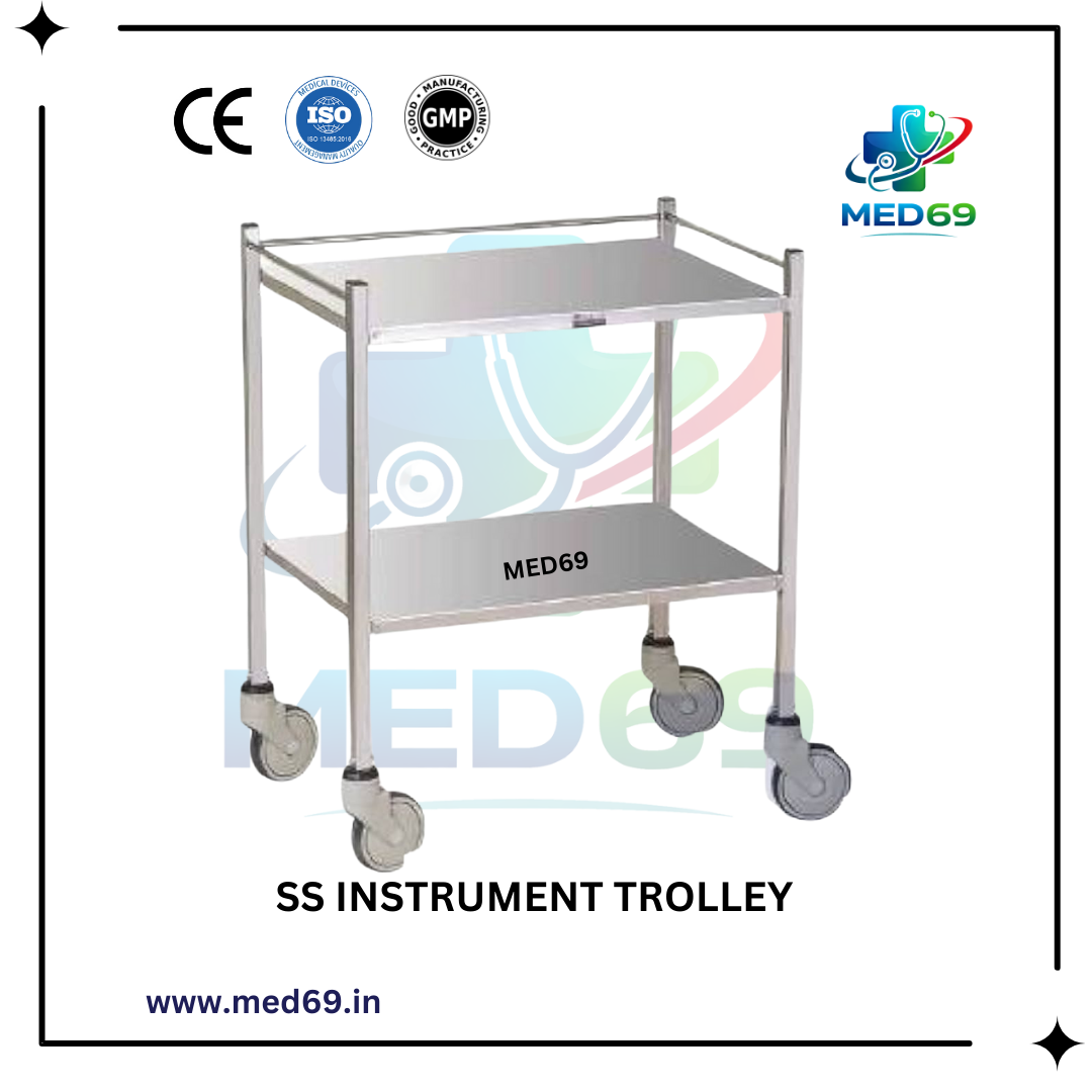SS INSTRUMENT TROLLEY