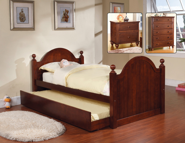 Twin/Twin Trundle Bed