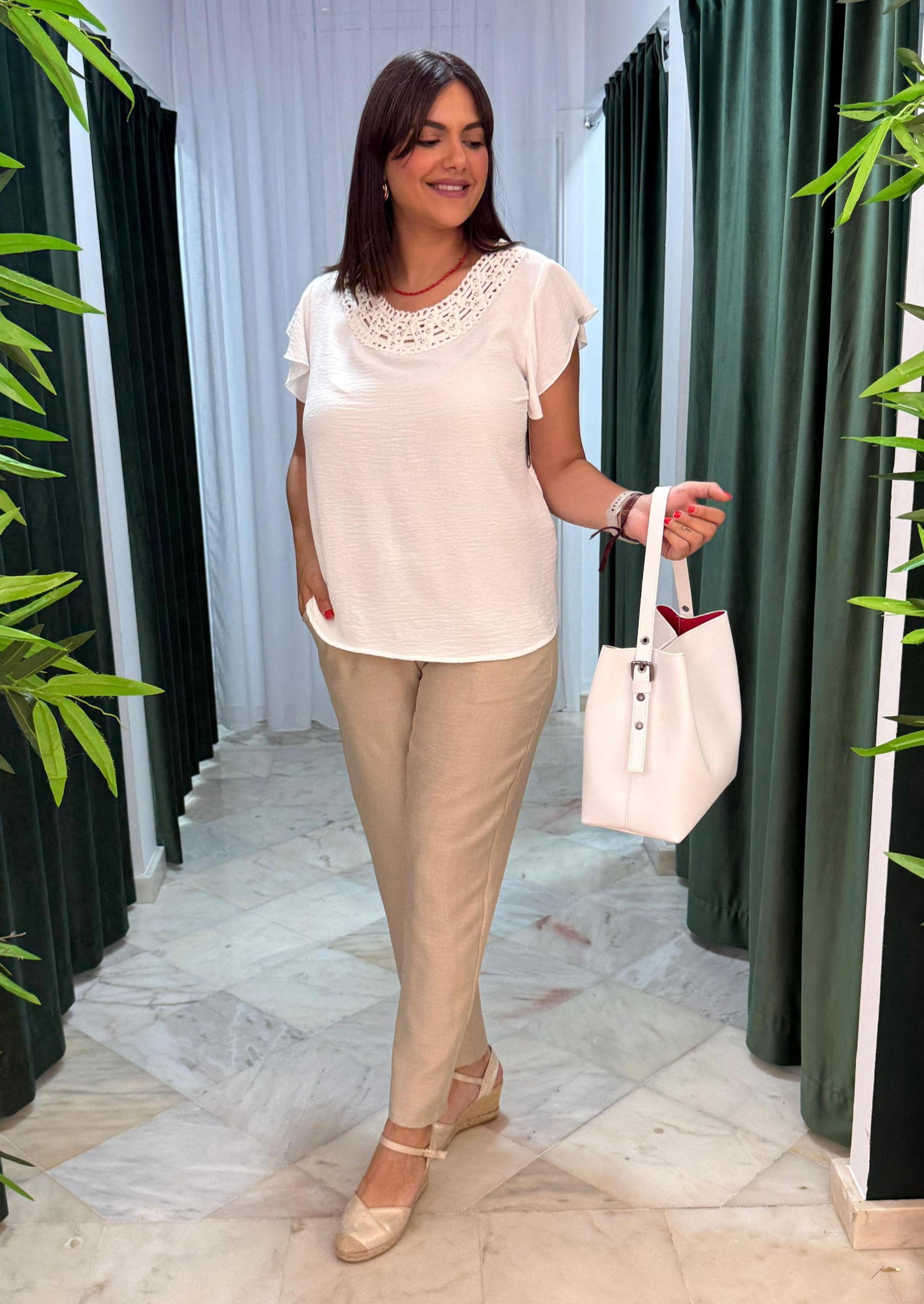 Blusa Brocada Maribel