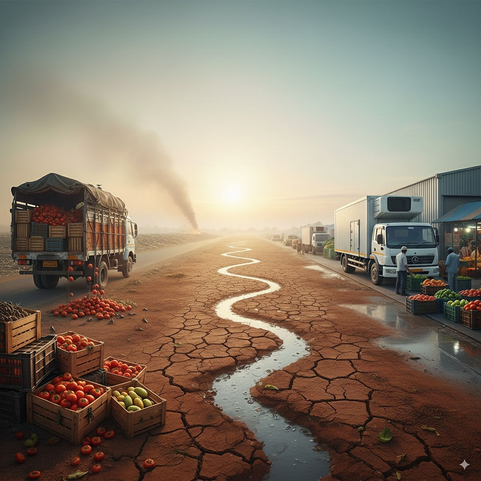 A vibrant array of tropical fruits on which FreshTik labels works perfectly.