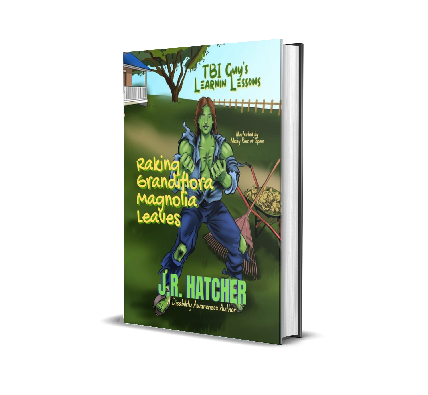 TBI Guy's Learnin Lessons: Raking Grandiflora Magnolia Leaves