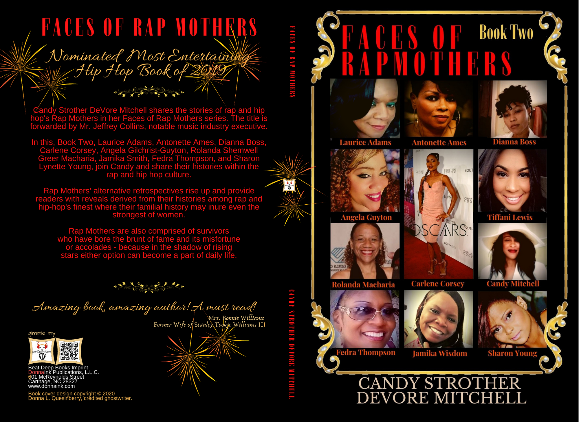 Faces of Rap Mothers™© Official Book Cover Two