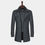 Thumbnail: Winter Mens Wool Blends Double Collar Thick Jacket Single Breasted Trench Coat