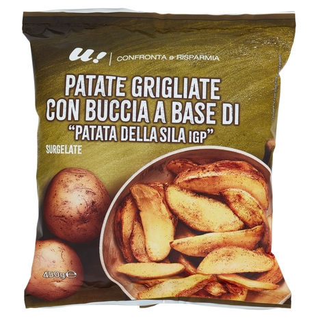 Patate Grigliate con Buccia a Base di "Patata della Sila I.G.P." U! 450g