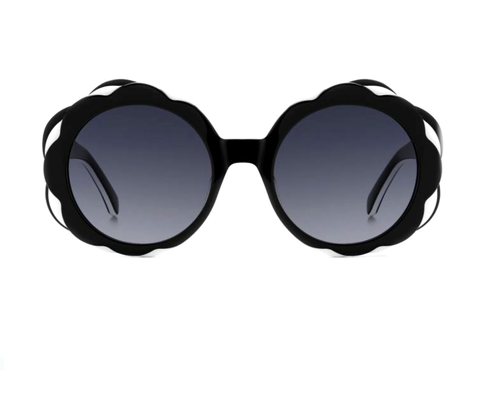Thumbnail: KATE SPADE VIVI 2/G/S P56 BLK AND WHITE [ 54-21-140] WOMAN EYEGLASSES P