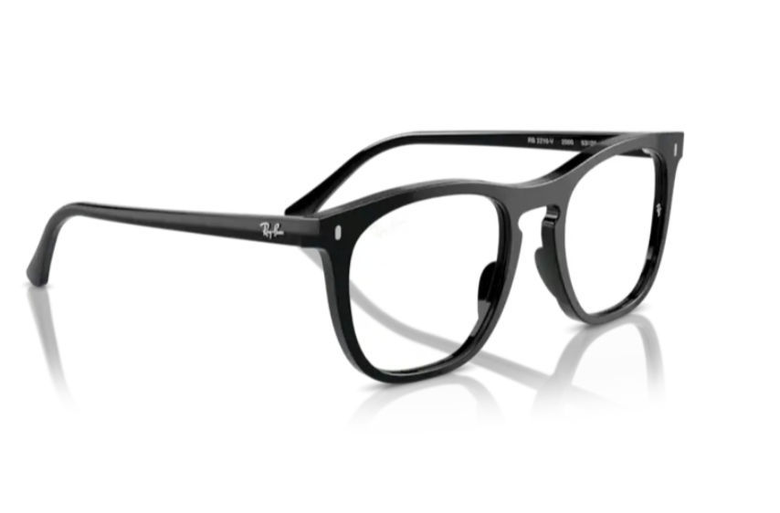 Thumbnail: RAY BAN 2210V 2000 BLACK [ 53-21-145] UNISEX EYEGLASSES K