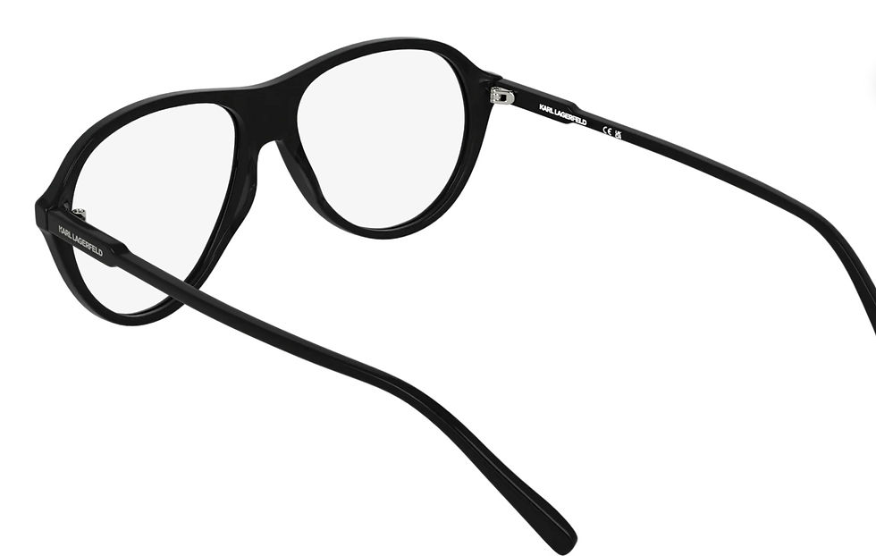 Thumbnail: KARL LAGERFELD KL 6217 001 [55-15-145] AVIATOR MALE EYEGLASSES K