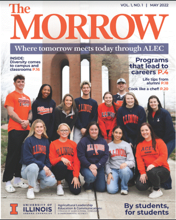 NEW STUDENT-PRODUCED E-MAGAZINE HIGHLIGHTS AGRICULTURAL LEADERSHIP, EDUCATION AND COMMUNICATIONS