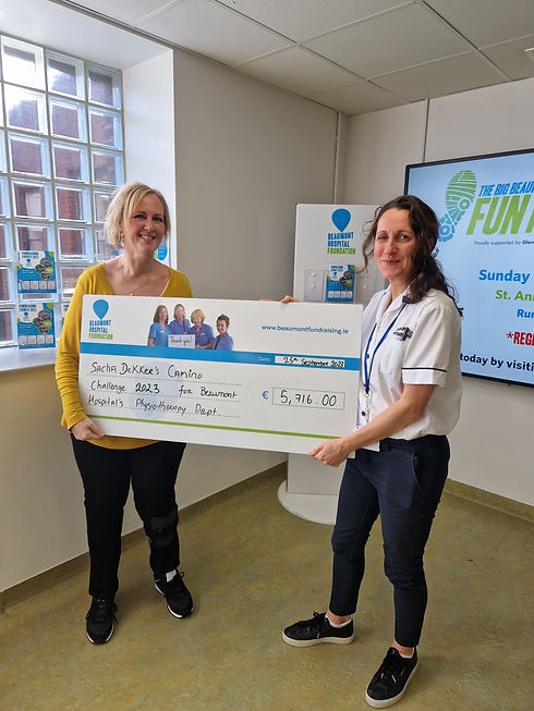 Fundraiser Cheque Photo