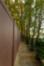 8' Tall Brazilian Blend Newbury Panel