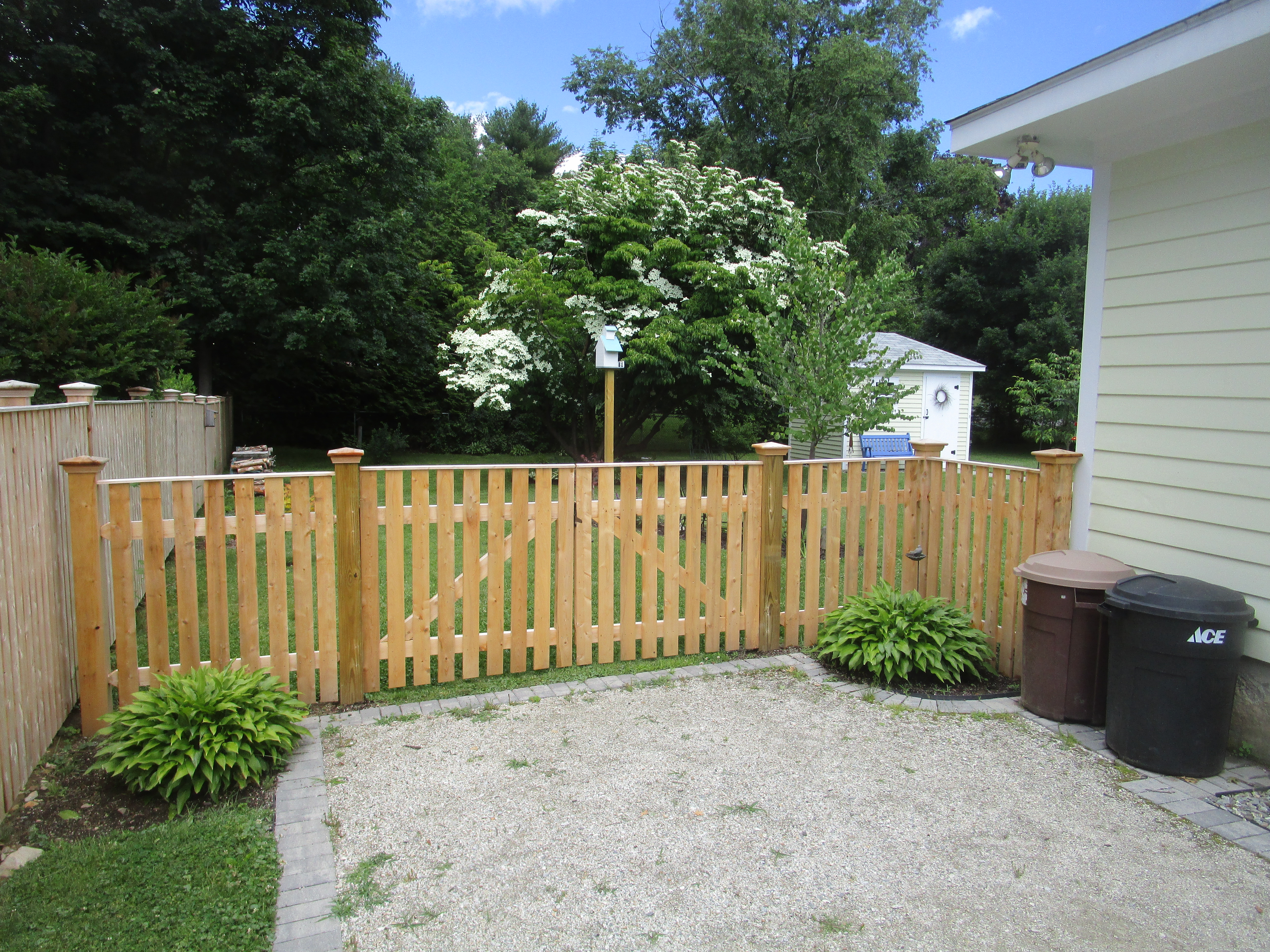 Spaced Cedar Board